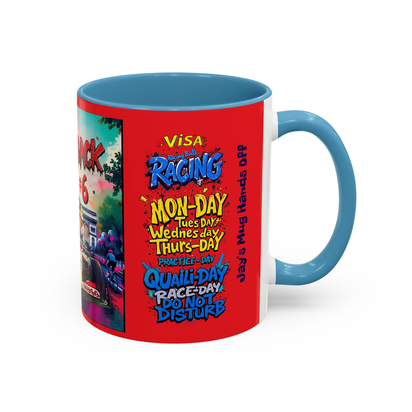 Funny Racing Team Coffee Mug – Perfect for Motor Sports Fans! 1