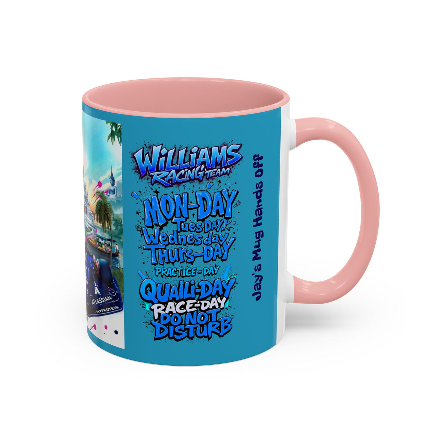 Team Coffee Mug – Perfect for Motor Sports Fans!