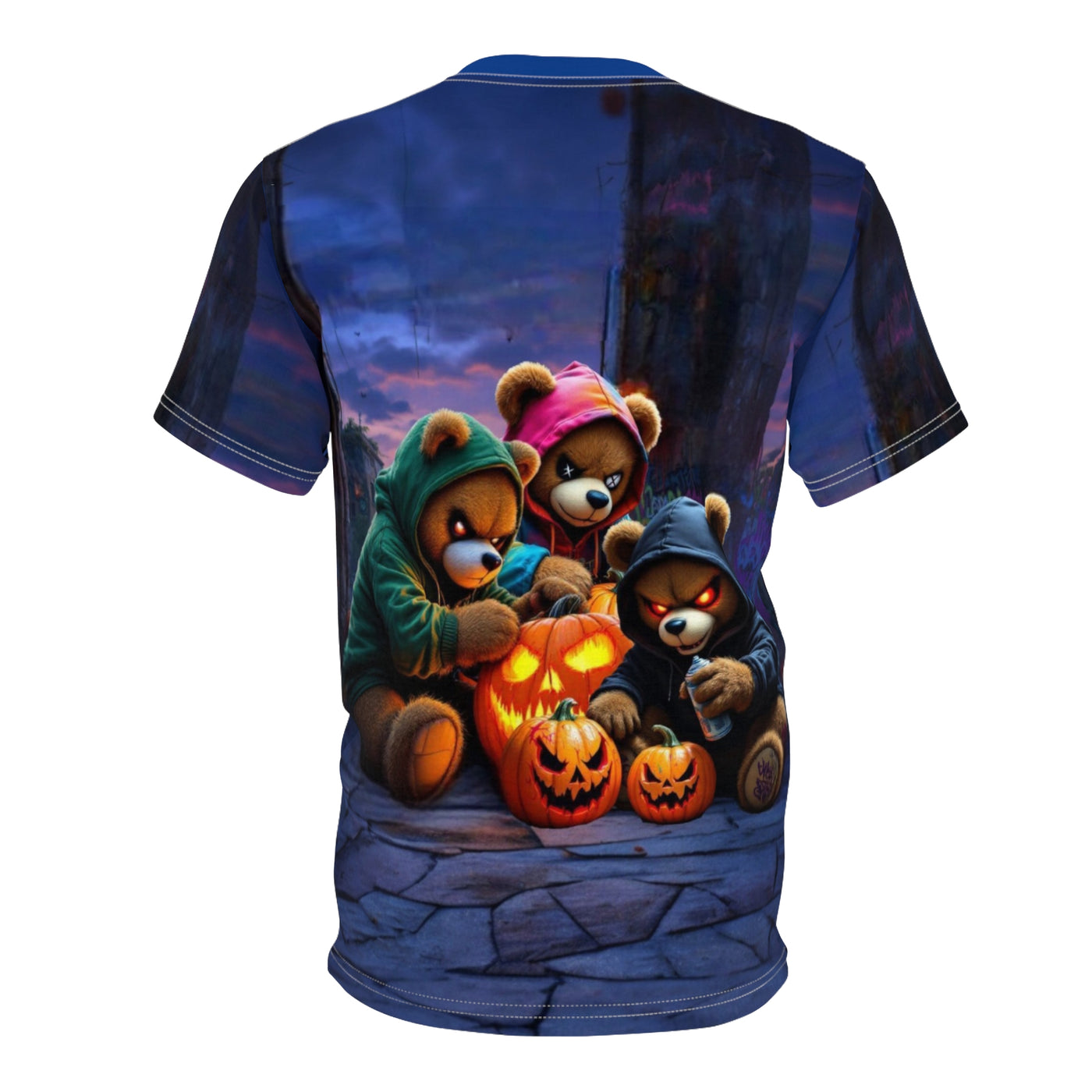 Graffiti Bears pumpikn party Adventures Unisex Tee