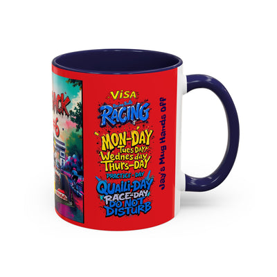 Funny Racing Team Coffee Mug – Perfect for Motor Sports Fans! 1