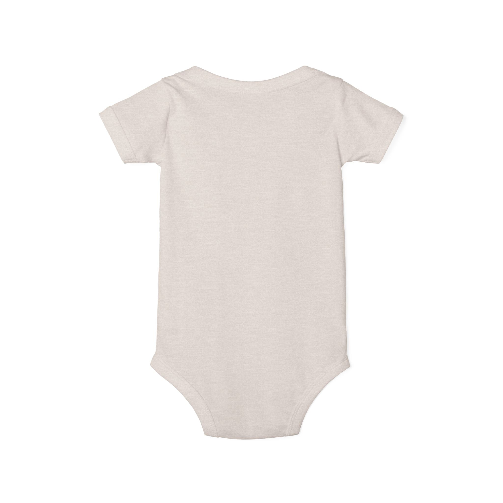 Ka-Ching Grumpy Boy Infant Onesie, Cute Baby Bodysuit.