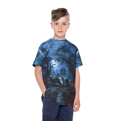 Sleepy hollow fast getaway kids Unisex Tee