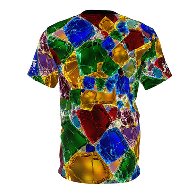 Cracked Stain Glass Unisex Tee