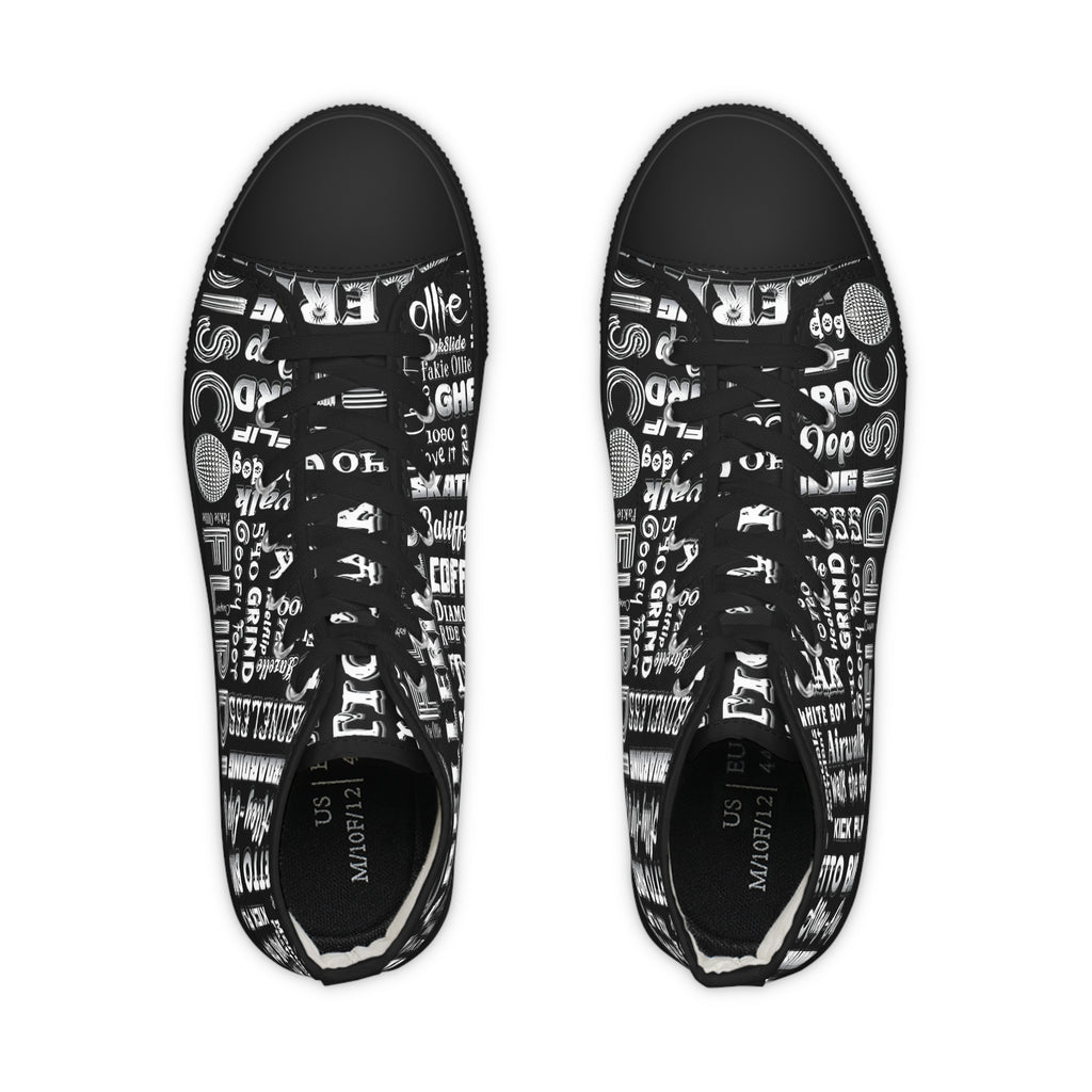 Skateboarders tricks High Top Sneakers