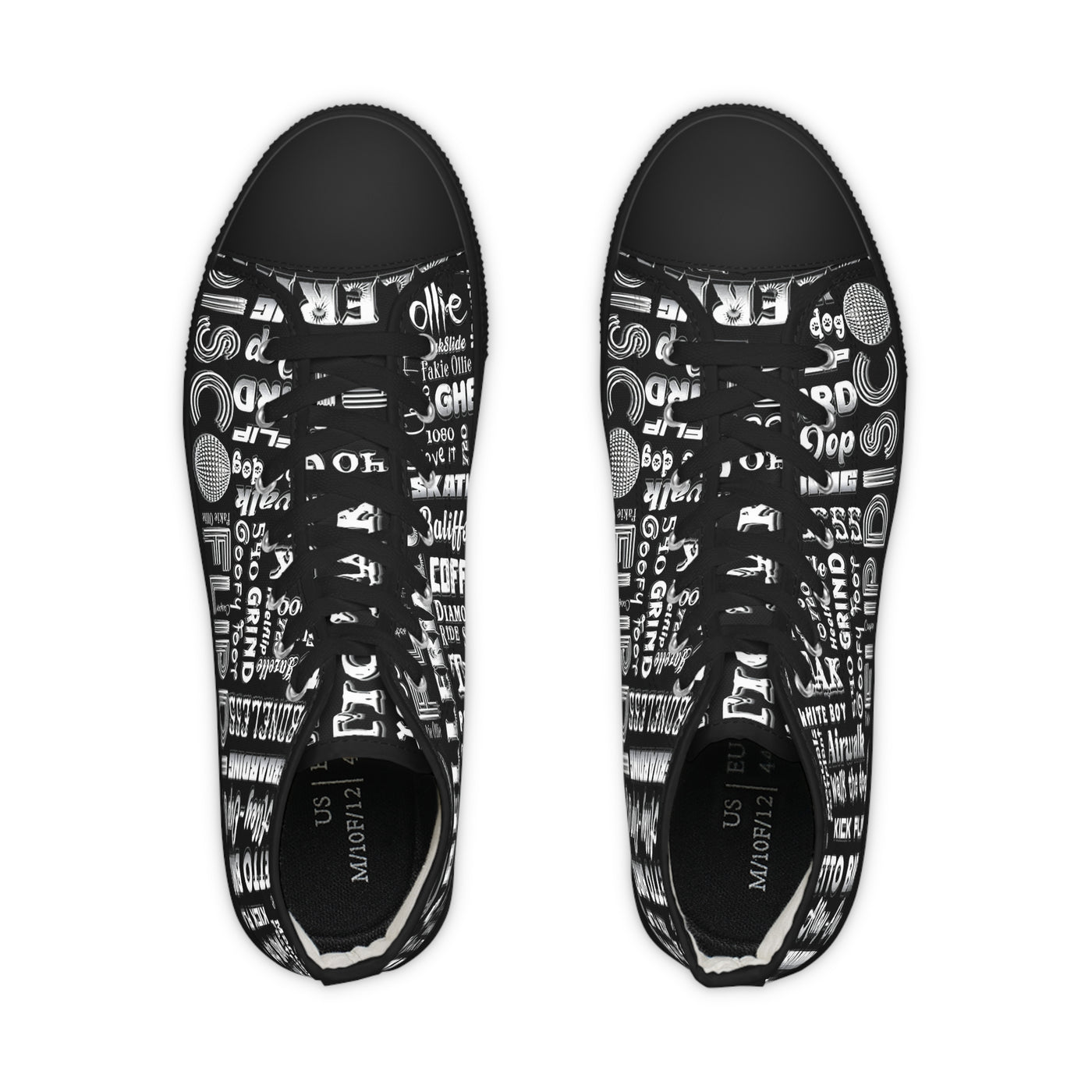 Skateboarders tricks High Top Sneakers