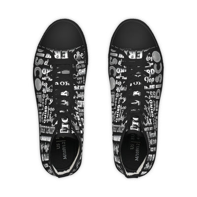 Skateboarders tricks High Top Sneakers