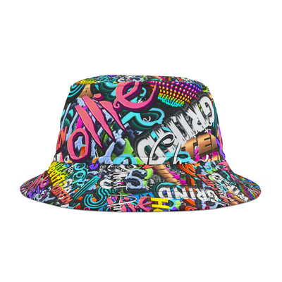 Colour Skateboarding tricks Bucket Hat