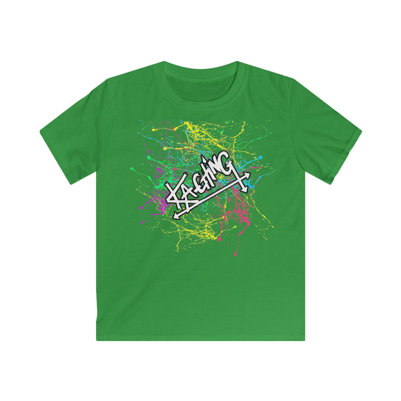 Ka-Ching Kids Neon Tee -