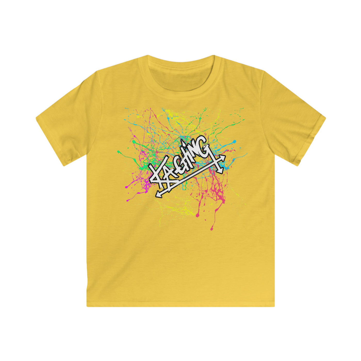Ka-Ching Kids Neon Tee -