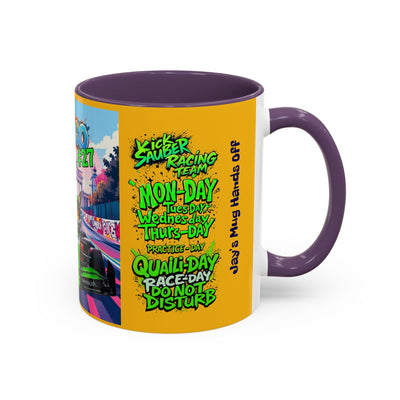 Racing TeaCoffee Mug – Perfect for Motor Sports Fans!