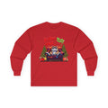 Grumpy Cat's Festive spirit, Unisex Long Sleeve Tee.