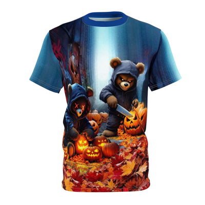 Graffiti Bears pumpkin carving Adventures Unisex Tee