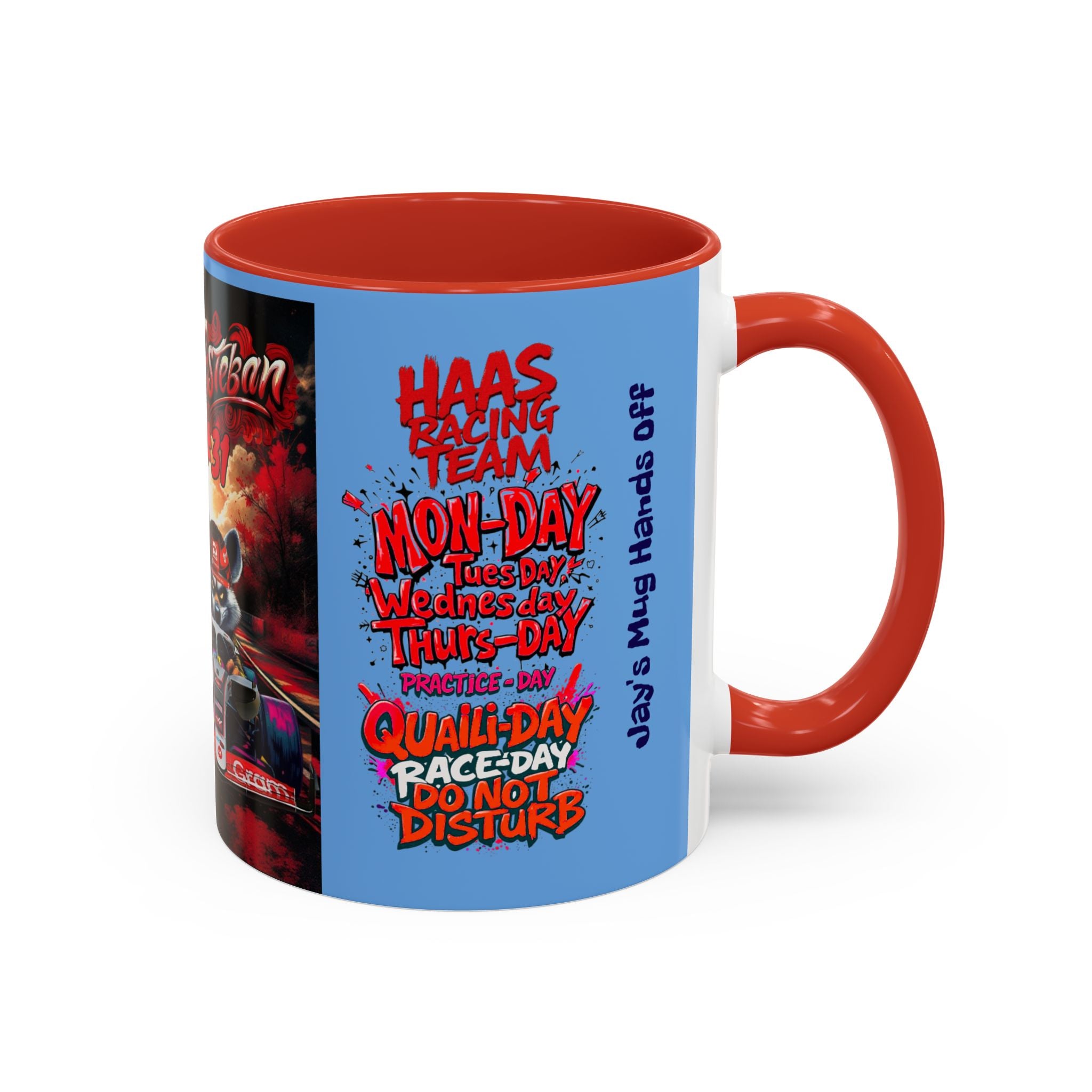 Racing Team Coffee Mug – Perfect for Motor Sports Fans!
