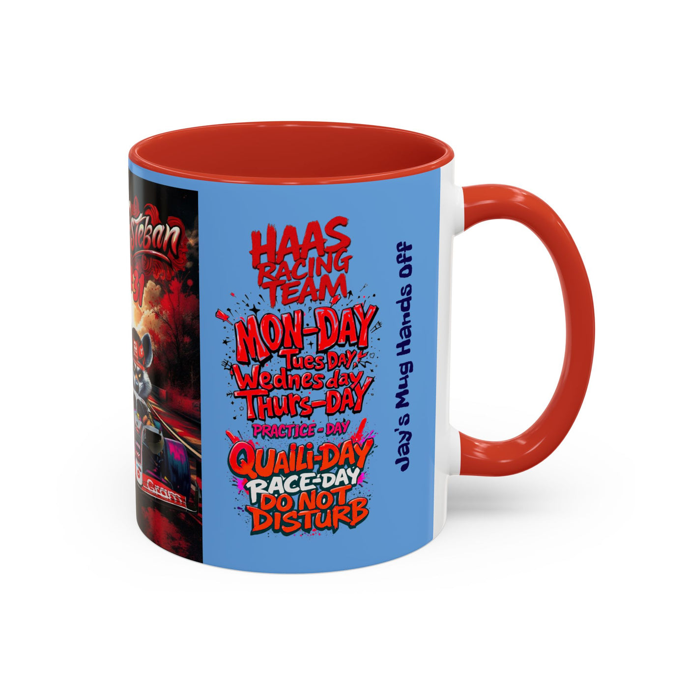 Racing Team Coffee Mug – Perfect for Motor Sports Fans!