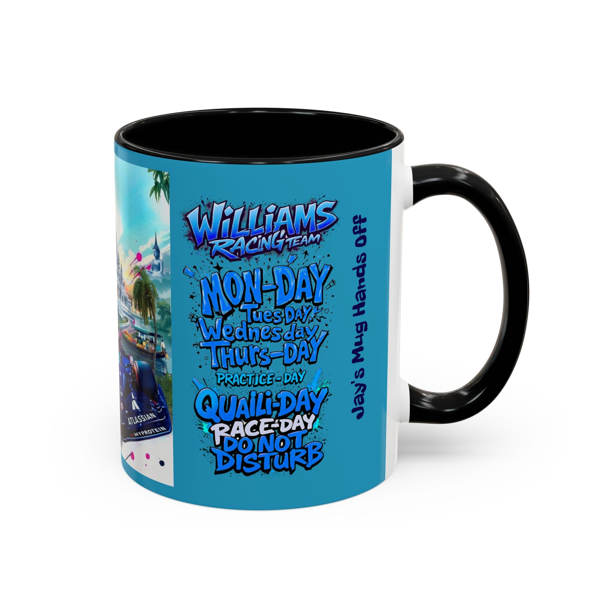Team Coffee Mug – Perfect for Motor Sports Fans!