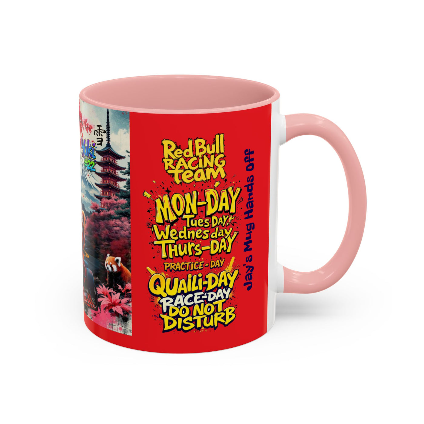 Team Coffee Mug – Perfect for Motor Sports Fans!