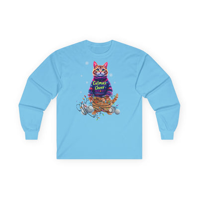 Cat Long Sleeve Tee, Unisex Cat Lover Shirt, .