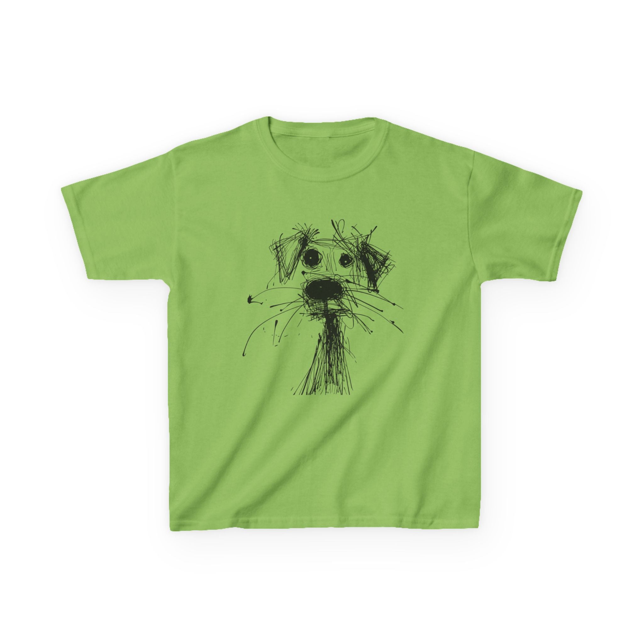 Kids Dog Sketch Tee | Adorable Pet Lover Shirt