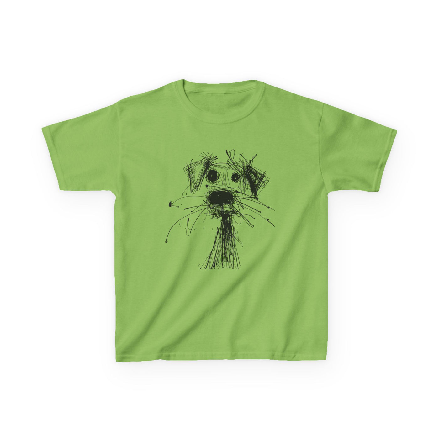 Kids Dog Sketch Tee | Adorable Pet Lover Shirt