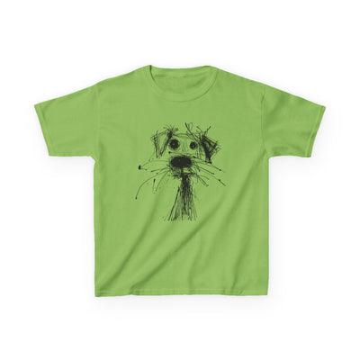 Kids Dog Sketch Tee | Adorable Pet Lover Shirt