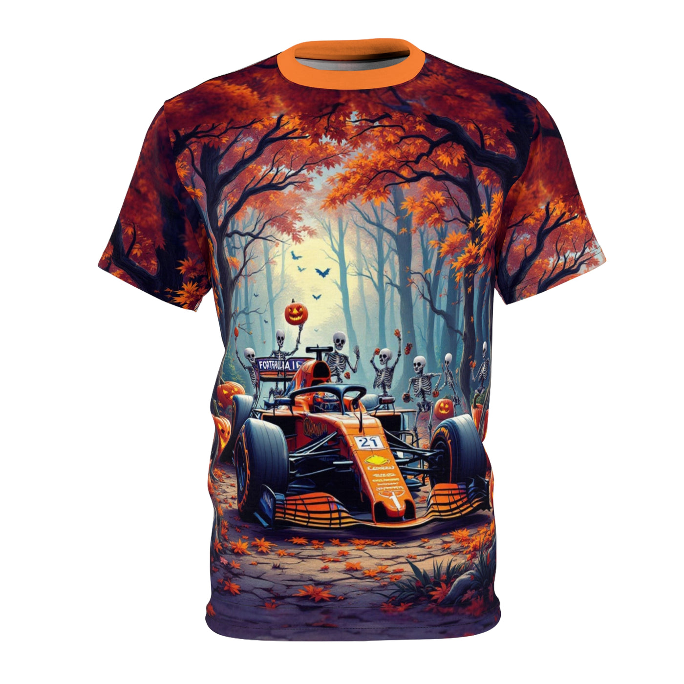 Halloween Race  party Unisex Tee