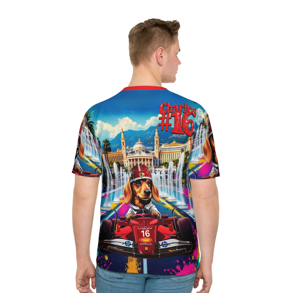 CL  #16 T-Shirt - Colorful Racing Design - Perfect for Motorsport Fans
