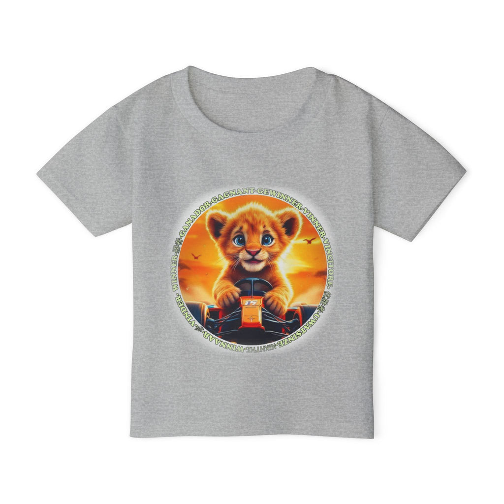 Toddler Lion Graphic T-Shirt - Cute Kids Apparel for Animal Lovers