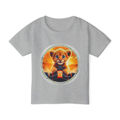 Toddler Lion Graphic T-Shirt - Cute Kids Apparel for Animal Lovers