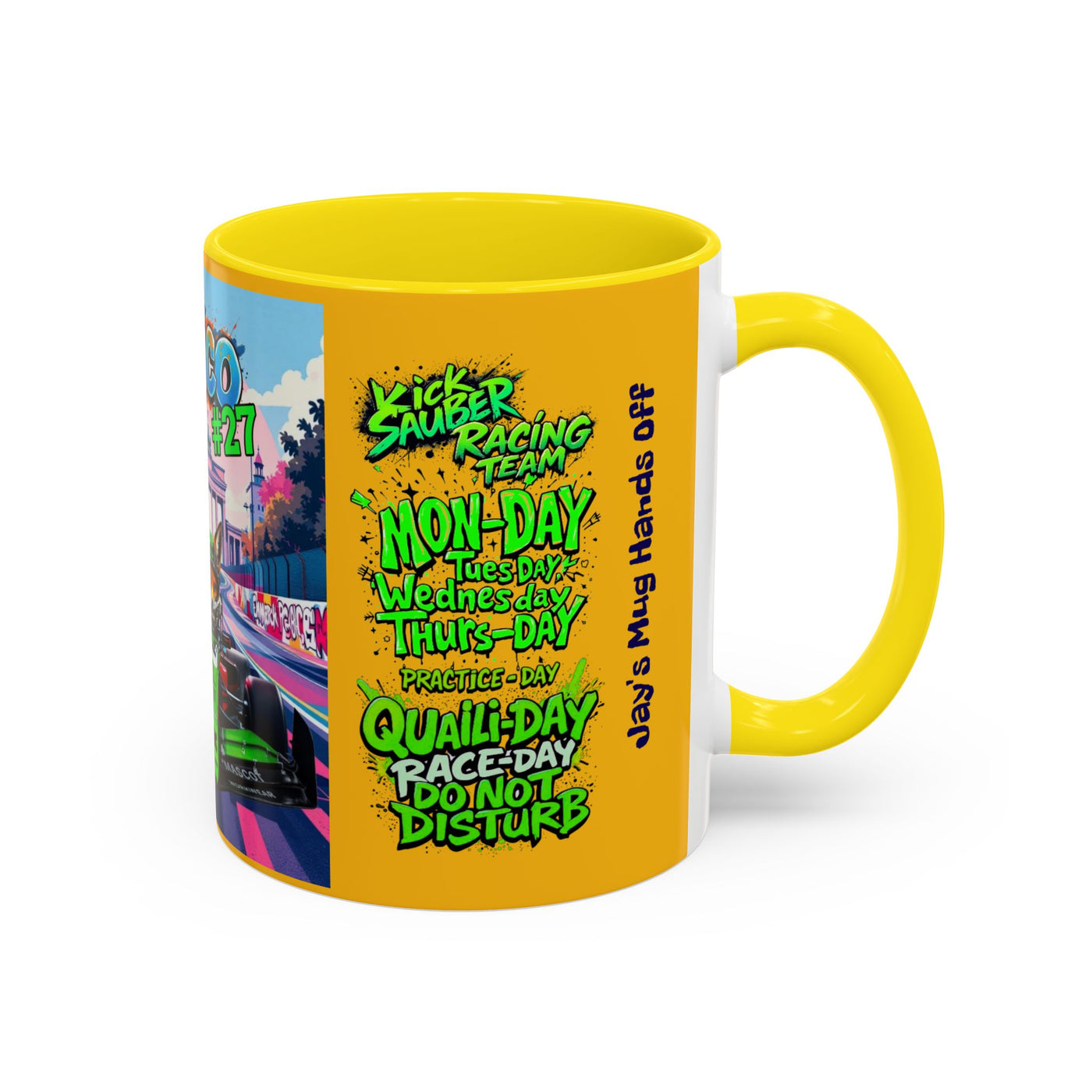 Racing TeaCoffee Mug – Perfect for Motor Sports Fans!