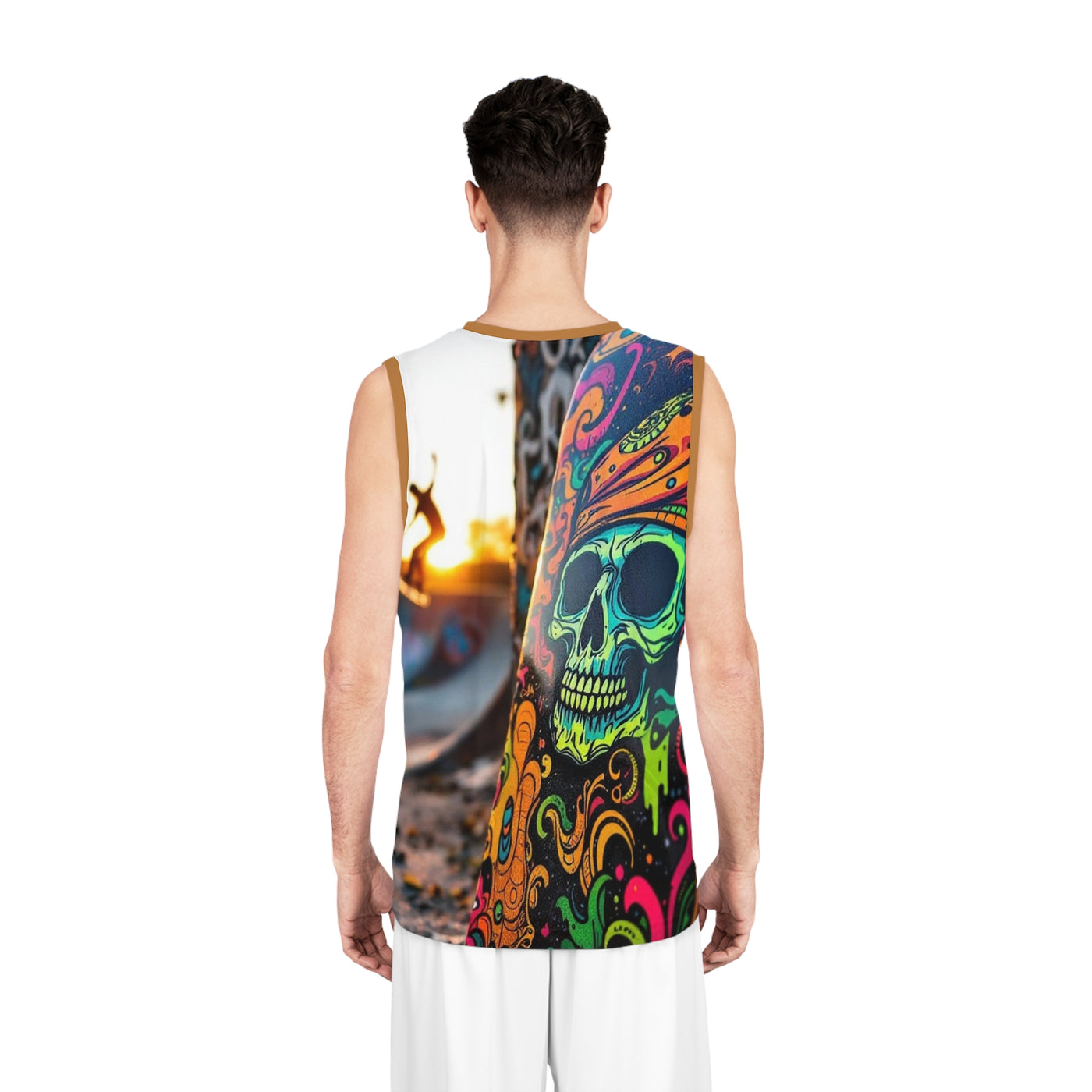 Graffiti skull Skateboard Jersey