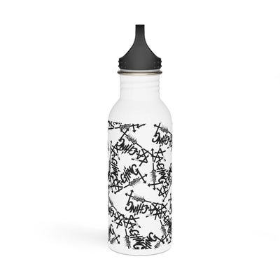 Stylish Stainless Steel Water Bottle with Unique Design, Eco-Friendly Drinkware, Perfect for Outdoor Adventures, Gym, Travel, Gifts