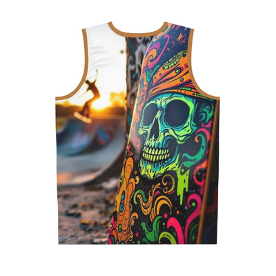 Graffiti skull Skateboard Jersey