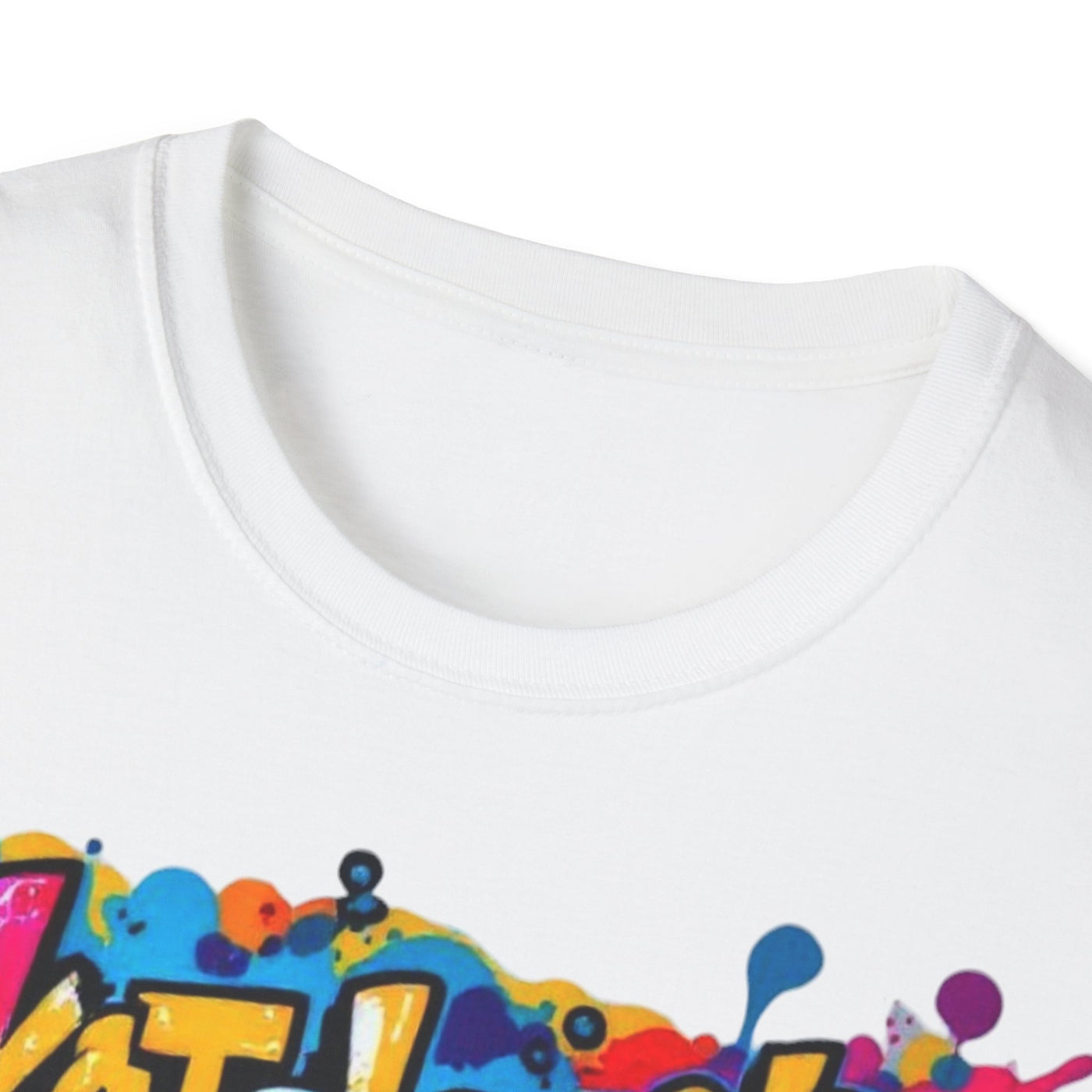 Colorful Skateboarding Graphic Tee