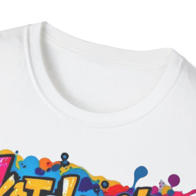 Colorful Skateboarding Graphic Tee