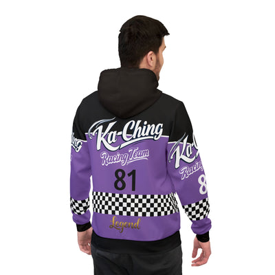 Ka-Ching Racing Hoodie unisex Motorsport Fans Purple