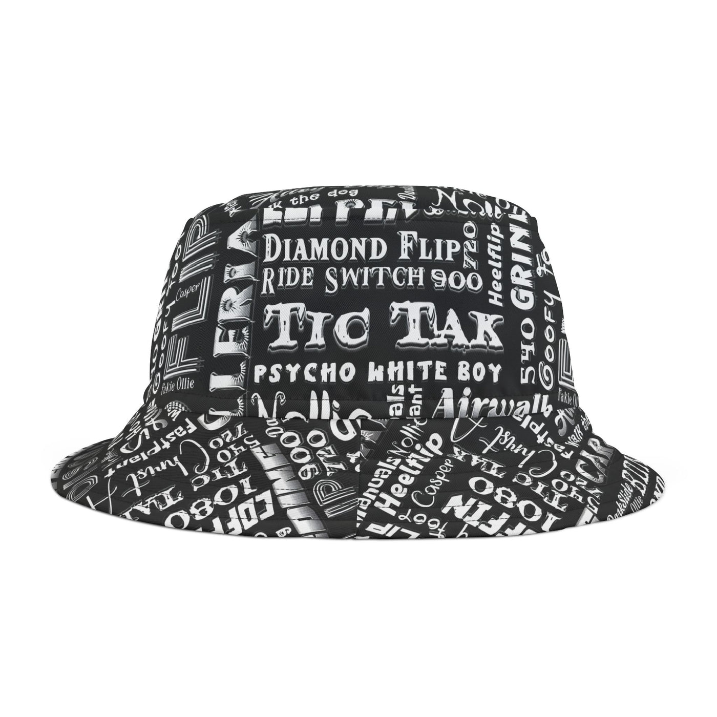 Skateboarding tricks Bucket Hat