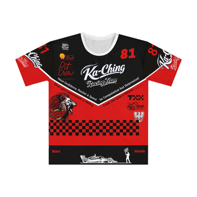Ka-Ching Racing Team, Motorsports unisex T-Shirt Red