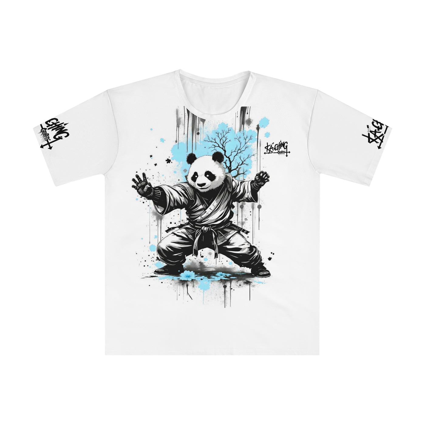 Ka-Ching PandaT-Shirt blue