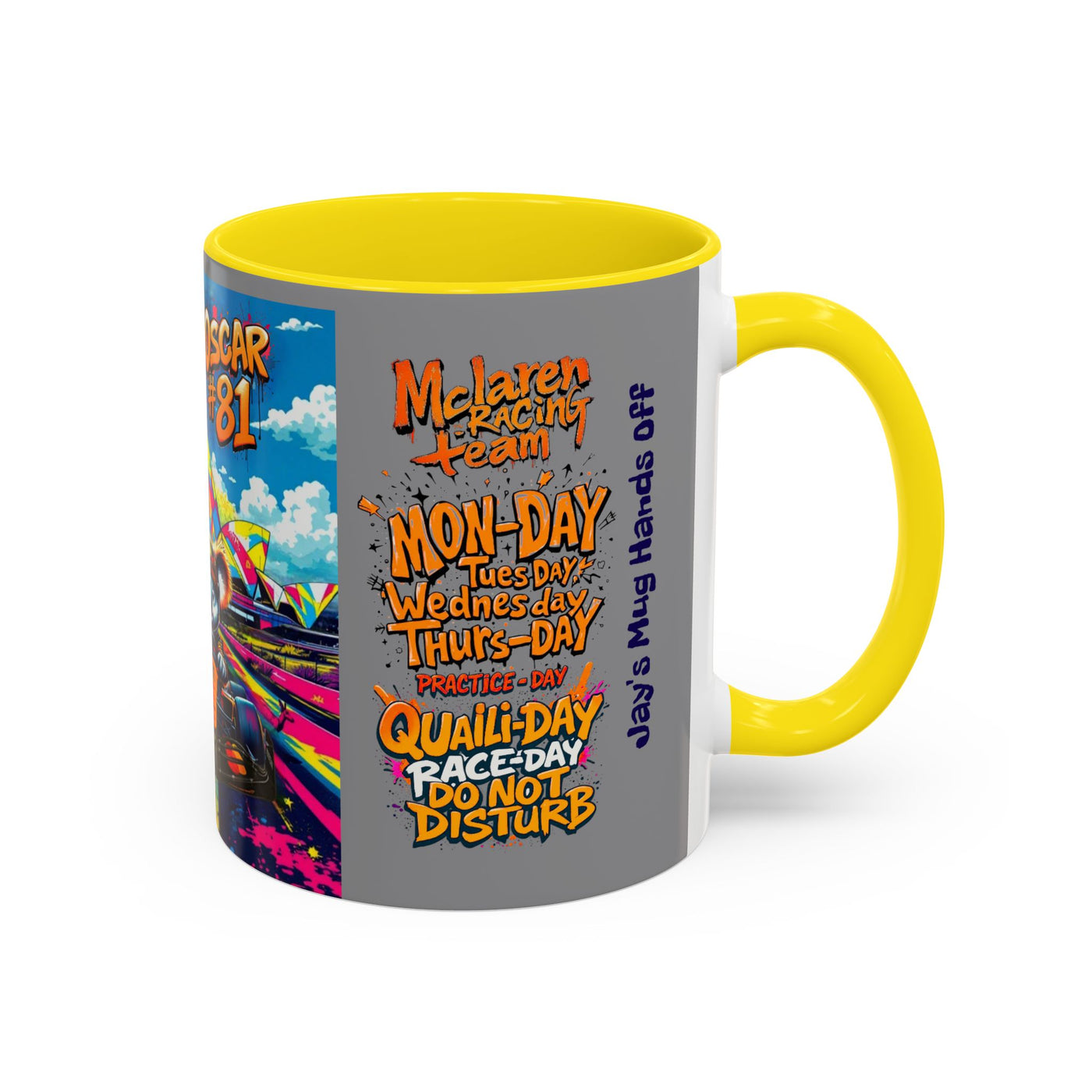 Racing Team Coffee Mug – Perfect for Motor Sports Fans!