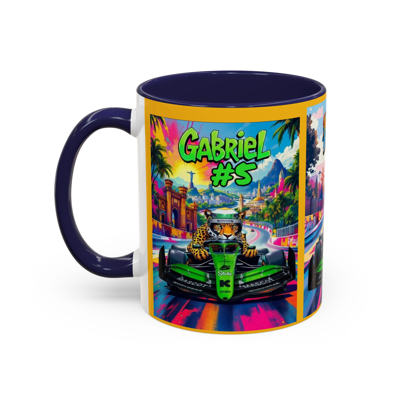 Racing TeaCoffee Mug – Perfect for Motor Sports Fans!