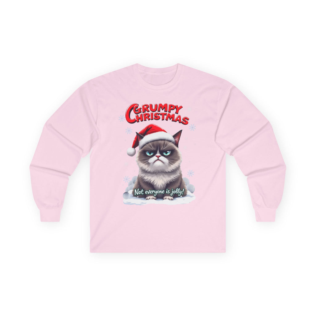 Grumpy Cat's Christmas Unisex Long Sleeve Tee.
