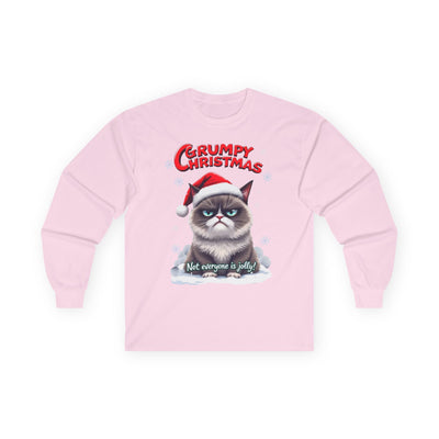 Grumpy Cat's Christmas Unisex Long Sleeve Tee.