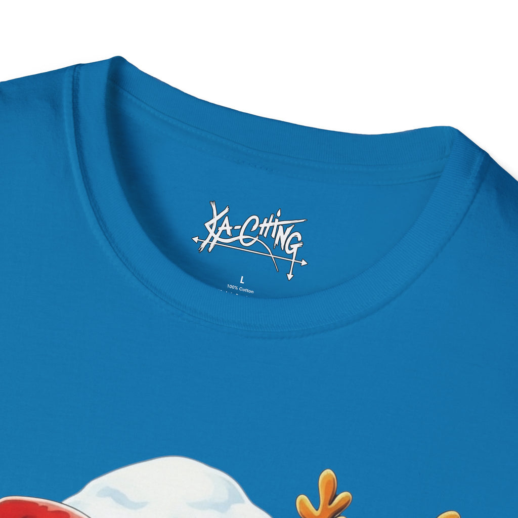 Christmas Penguins cracker Graphic Tee