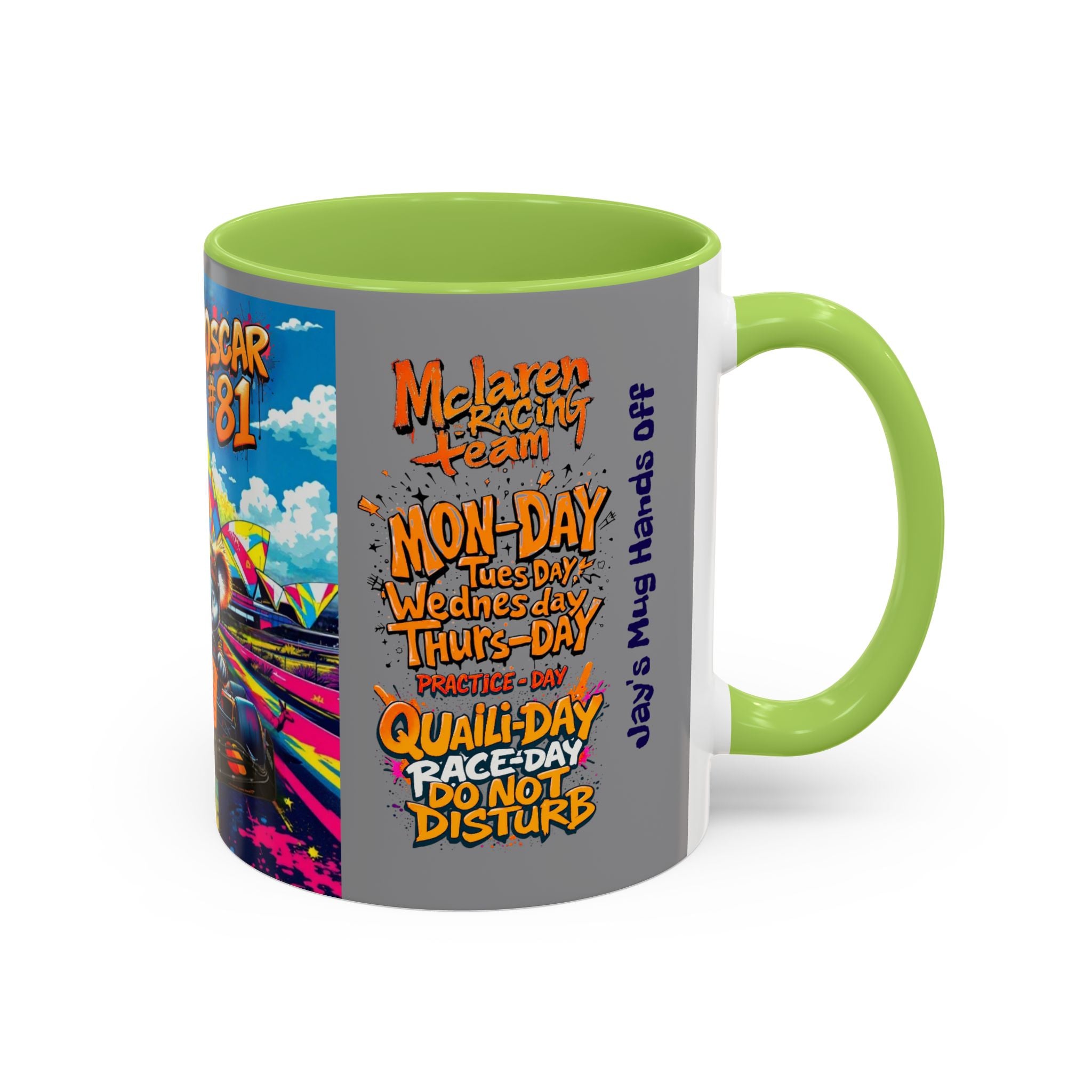 Racing Team Coffee Mug – Perfect for Motor Sports Fans!