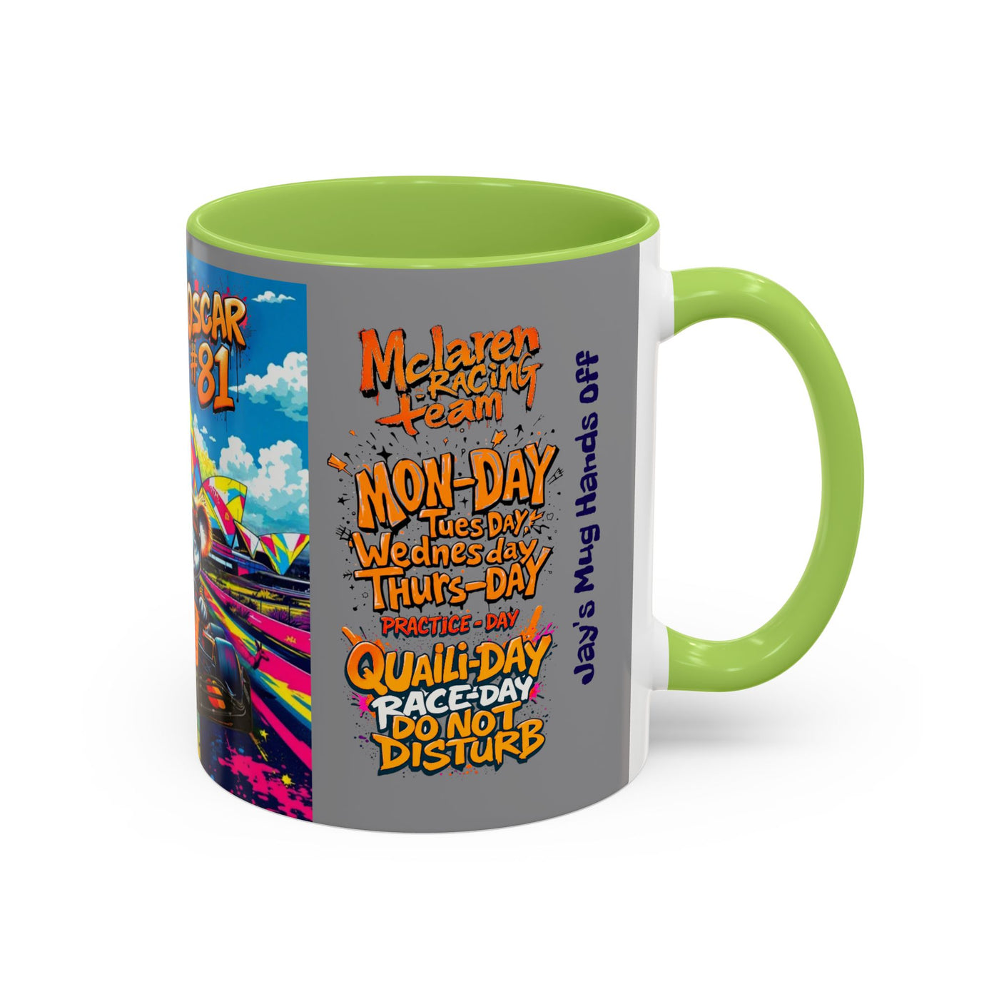 Racing Team Coffee Mug – Perfect for Motor Sports Fans!