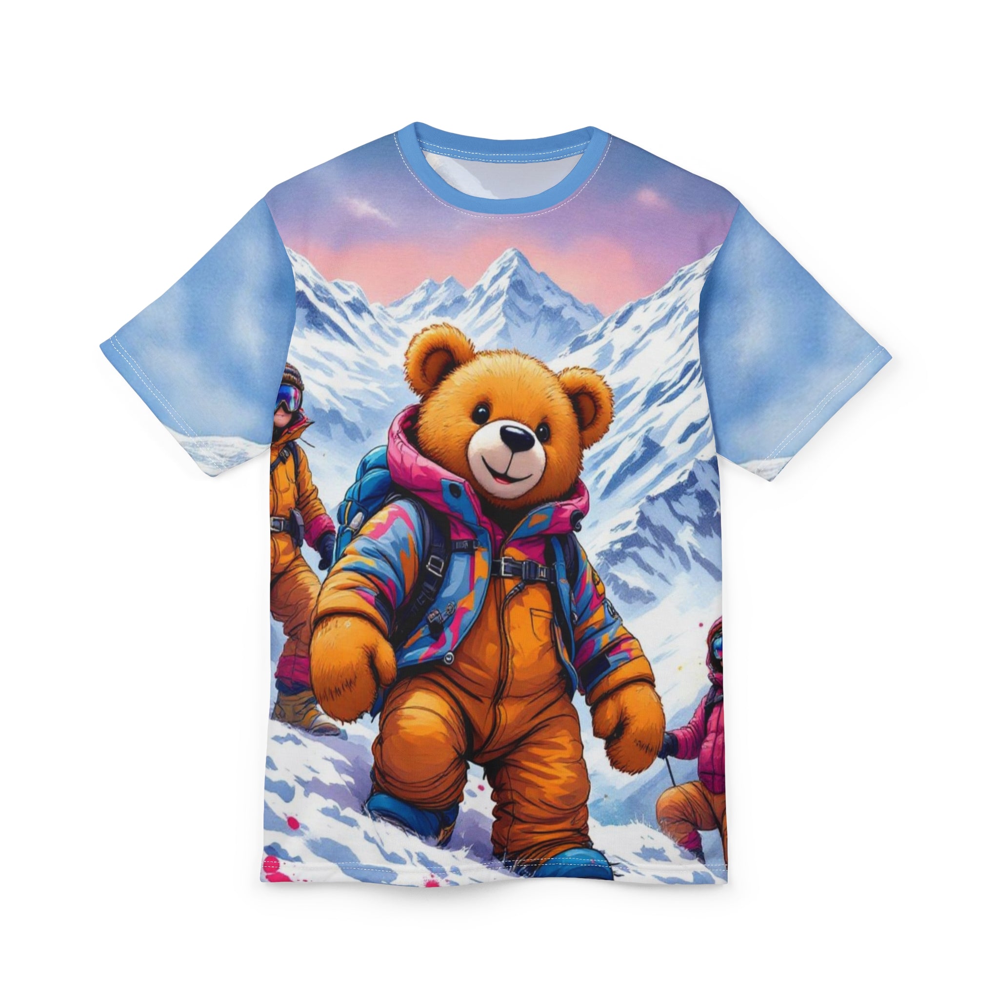 Climbing bear Adventure Unisex Tee