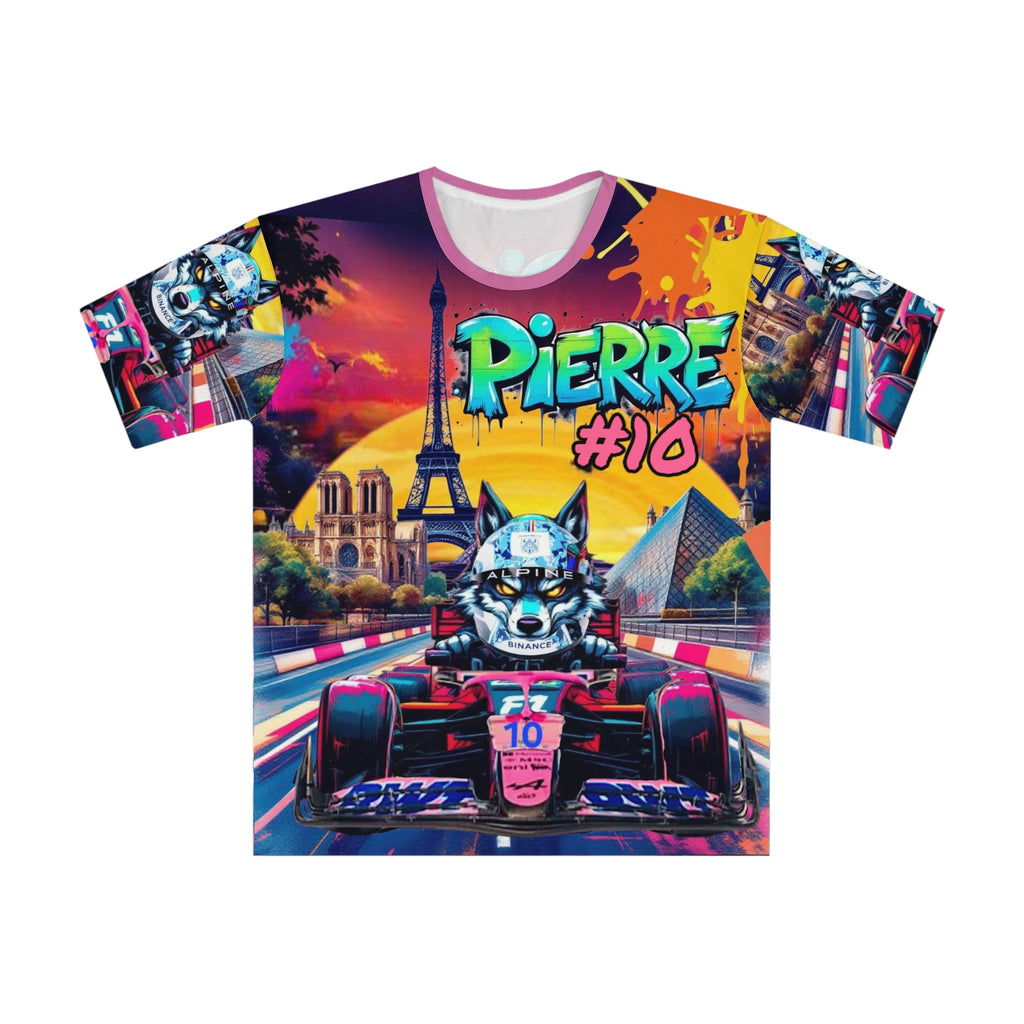 PG#10 T-Shirt - Colorful Racing Design - Perfect for Motorsport Fans