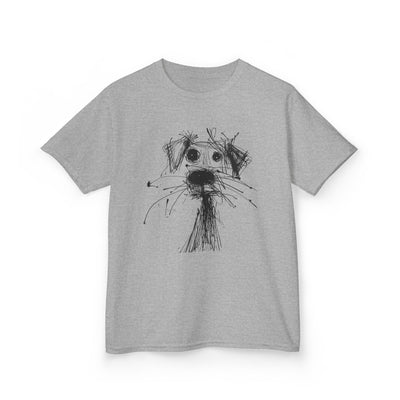 Kids Dog Sketch Tee | Adorable Pet Lover Shirt