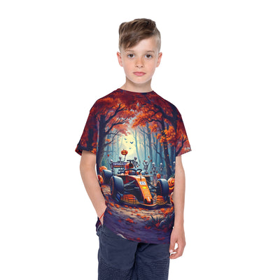 Halloween Race party kids Unisex Tee