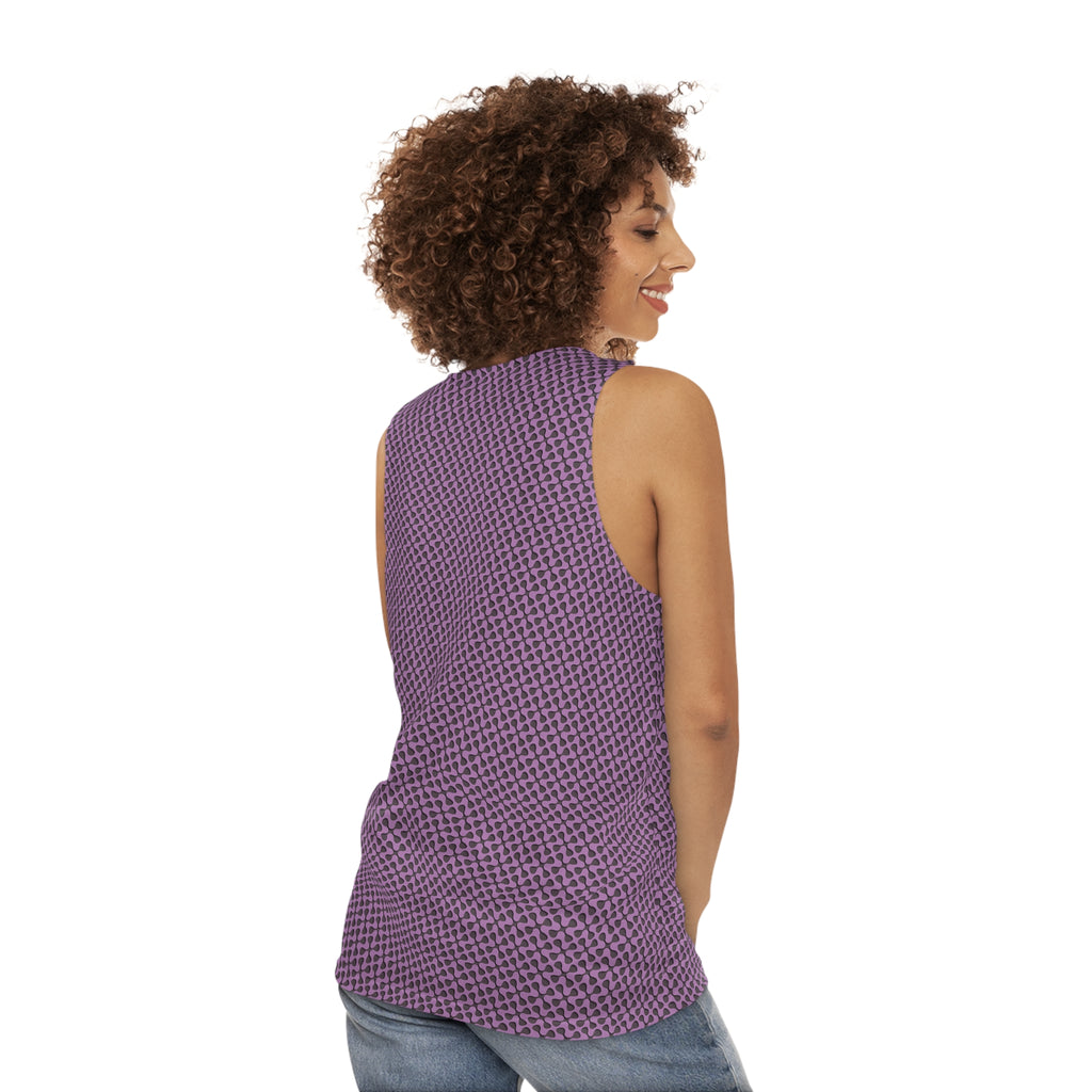 Ka-Ching designer exclusive limited edition - Unisex Tank Top -Mauve